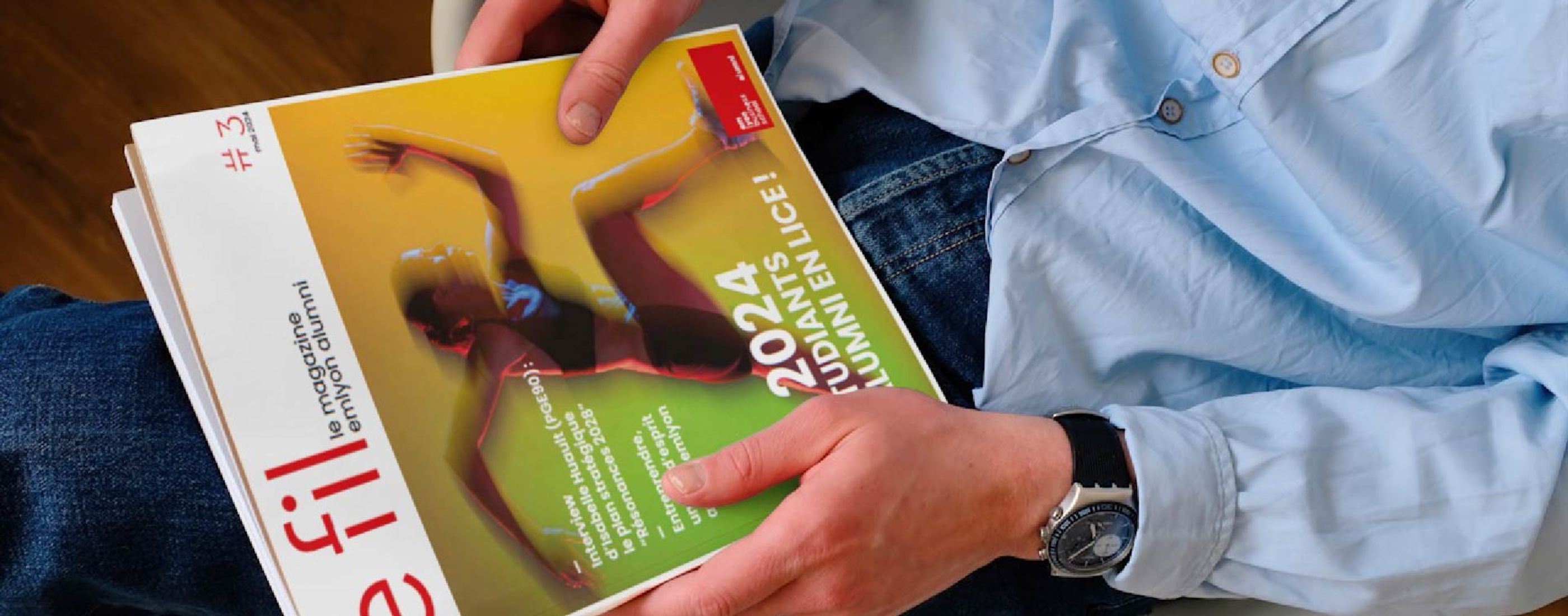 3e édition du Fil, le magazine des alumni emlyon 3e édition du Fil, le magazine des alumni emlyon