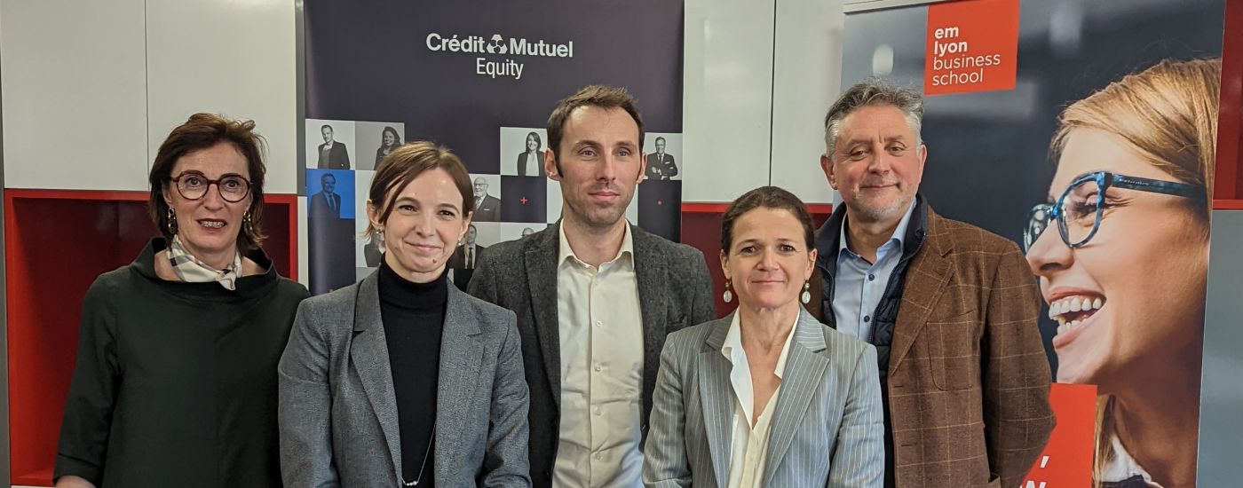 Crédit Mutuel Equity & l’IFGE d’emlyon renforcent les critères ESG Crédit Mutuel Equity & l’IFGE d’emlyon renforcent les critères ESG