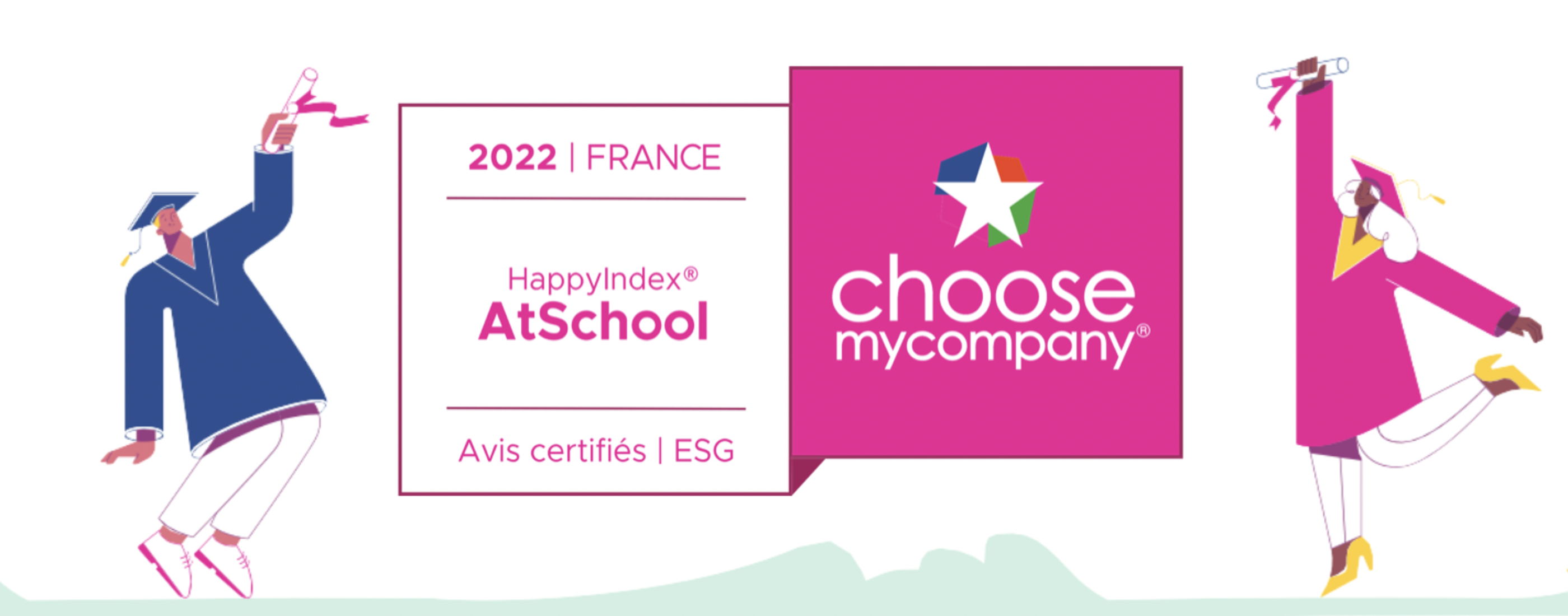 Classement HappyAtSchool® 2022 : emlyon en 2e position des écoles de commerce à recommander Classement HappyAtSchool® 2022 : emlyon en 2e position des écoles de commerce à recommander