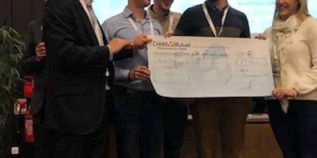 Dés étudiants de l'emlyon glanent le 1er prix au hackathon de Galien