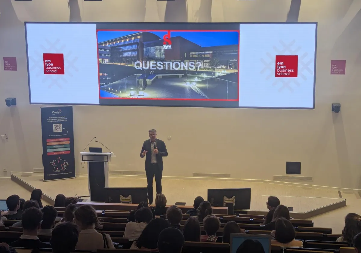 Partenariat entre emlyon et le Groupe SEB 