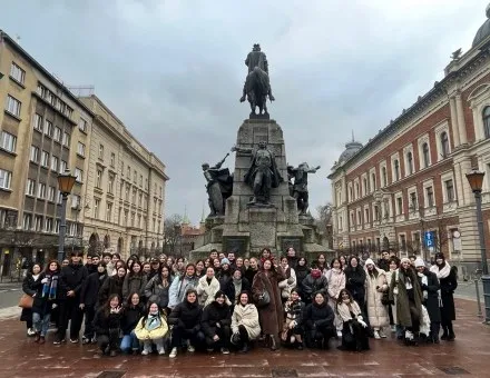 The trip was also an opportunity for the students to experience the Polish culture The trip was also an opportunity for the students to experience the Polish culture