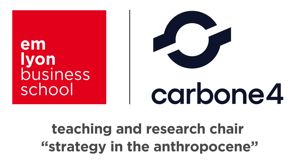 Carbone 4 teaching and research chair logo - emlyon business school