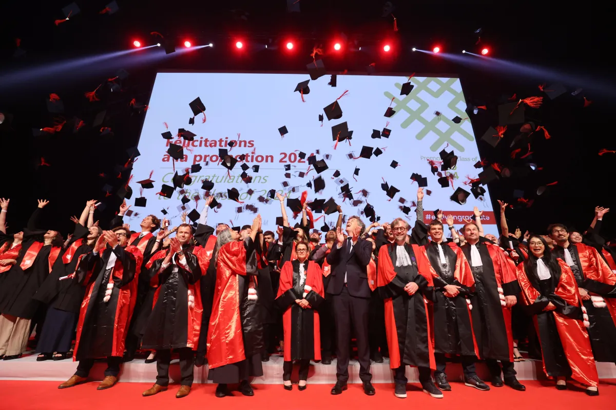 Remise des diplômes emlyon - PGE
