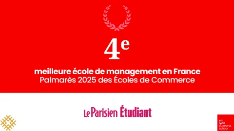 Le PGE d’emlyon est 4e au Palmarès du Parisien