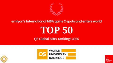 QS Global MBA rankings 2026 - emlyon