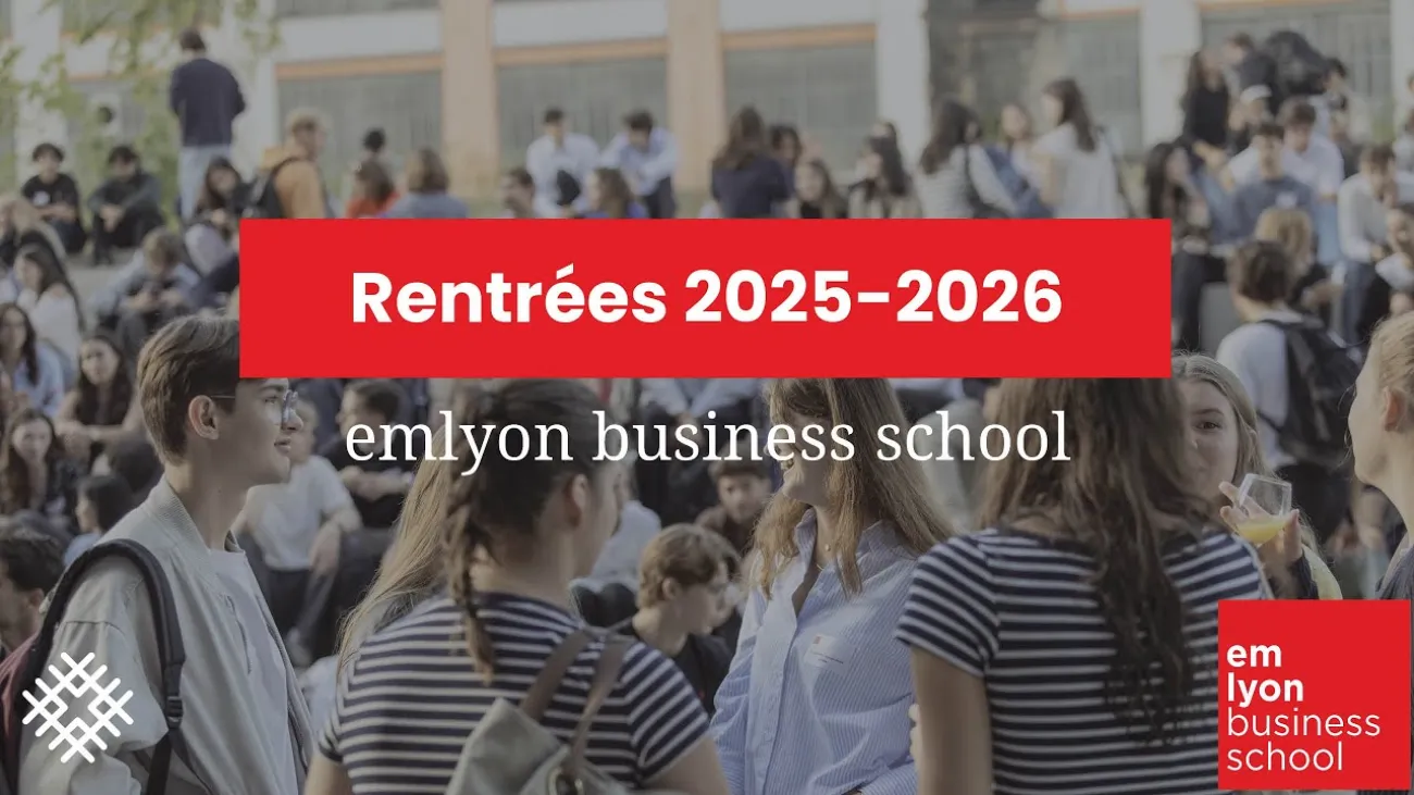 Preview image for the gge video "Rentrées 2025-2026 - emlyon business school".